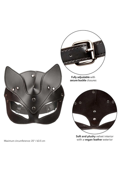 Bestel: Euphoria Collection Cat Mask by CalExotics - bij Happytoys: de erotische sex webshop | liever Happy dan Easy ⭐⭐⭐⭐⭐