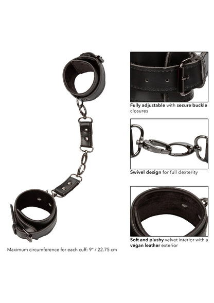 Bestel: Euphoria Collection Hand Cuffs by CalExotics - bij Happytoys: de erotische sex webshop | liever Happy dan Easy ⭐⭐⭐⭐⭐