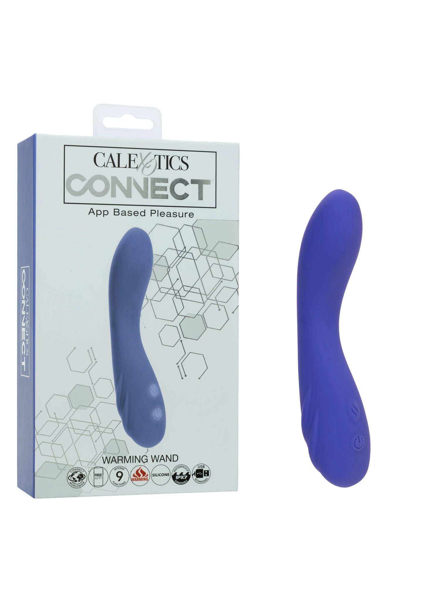 App-Controlled Warming Wand by CalExotics Connect