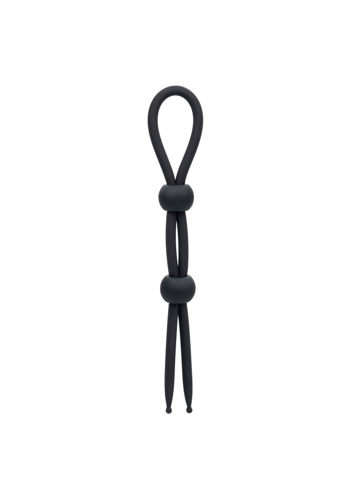 Bestel: Liquid Silicone Dual Lasso by CalExotics Alpha - bij Happytoys: de erotische sex webshop | liever Happy dan Easy ⭐⭐⭐⭐⭐ - Zwart - 16748 - BLACK