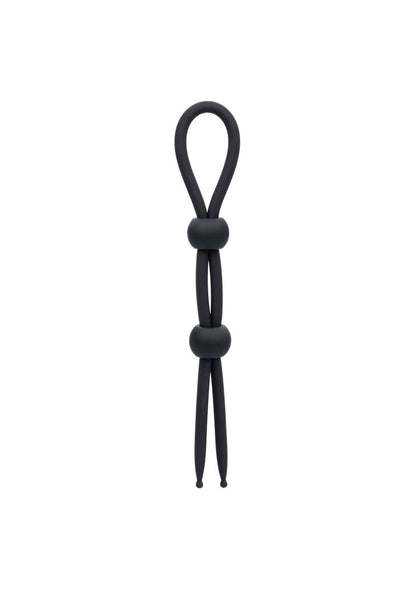 Bestel: Liquid Silicone Dual Lasso by CalExotics Alpha - bij Happytoys: de erotische sex webshop | liever Happy dan Easy ⭐⭐⭐⭐⭐ - Zwart - 16748 - BLACK