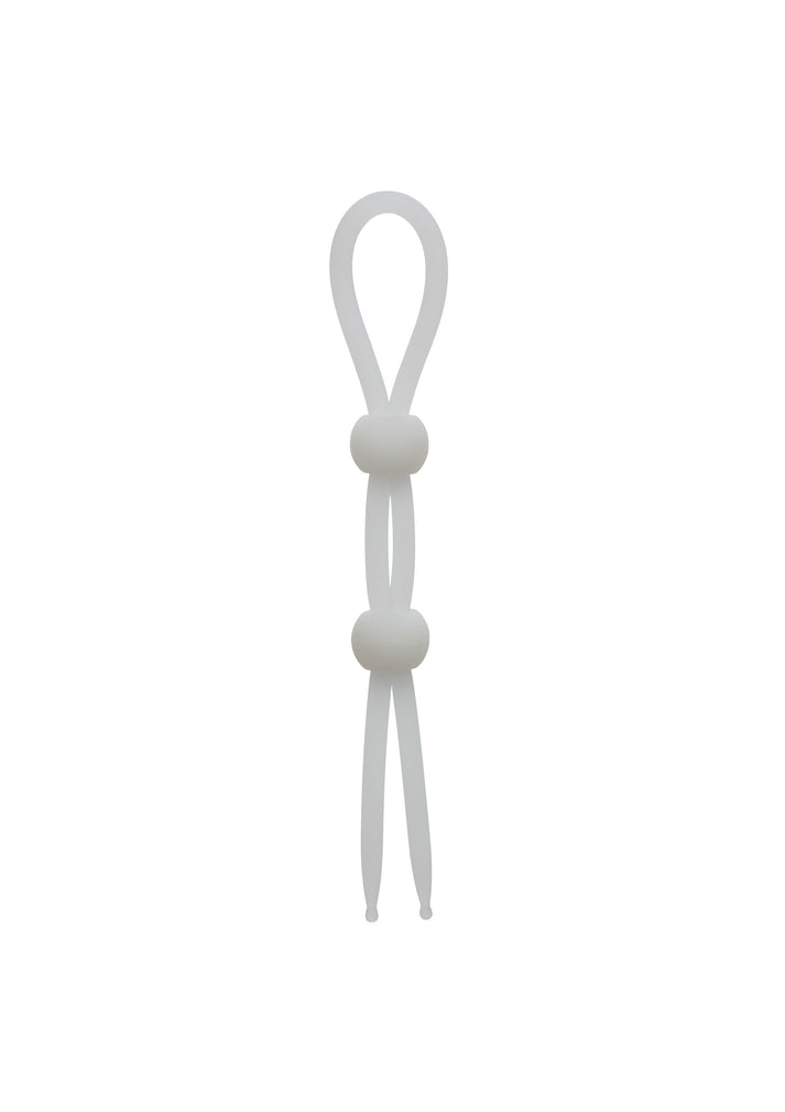 Bestel: Liquid Silicone Dual Lasso by CalExotics Alpha - bij Happytoys: de erotische sex webshop | liever Happy dan Easy ⭐⭐⭐⭐⭐ - Wit - 16748 - WHITE