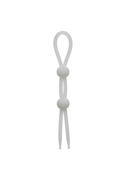 Bestel: Liquid Silicone Dual Lasso by CalExotics Alpha - bij Happytoys: de erotische sex webshop | liever Happy dan Easy ⭐⭐⭐⭐⭐ - Wit - 16748 - WHITE