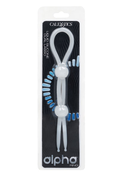 Bestel: Liquid Silicone Dual Lasso by CalExotics Alpha - bij Happytoys: de erotische sex webshop | liever Happy dan Easy ⭐⭐⭐⭐⭐