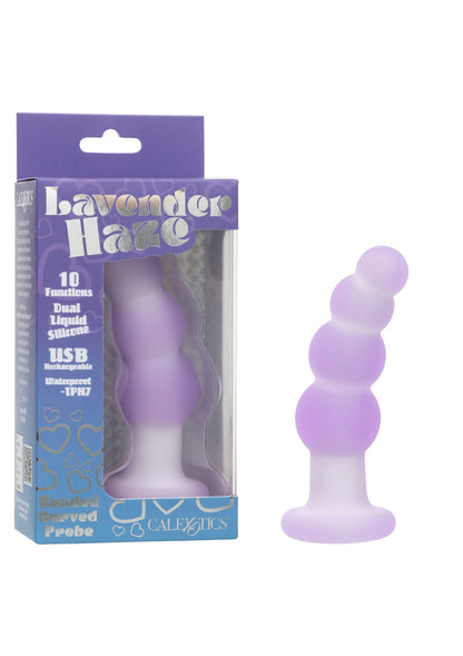 Beaded Curved Probe by CalExotics Lavender Haze