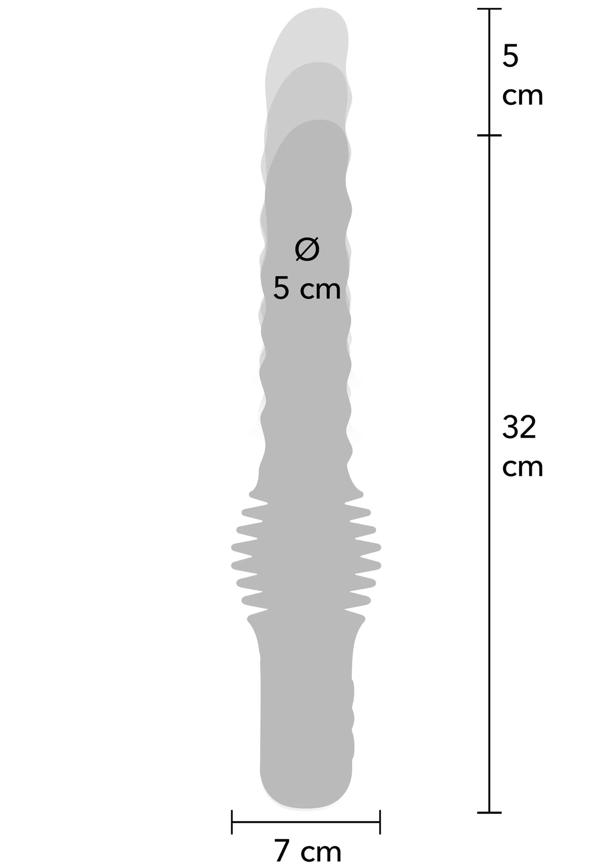Bestel: Anal Power Thrusting Vibrator by Hidden Desire - bij Happytoys: de erotische sex webshop | liever Happy dan Easy ⭐⭐⭐⭐⭐