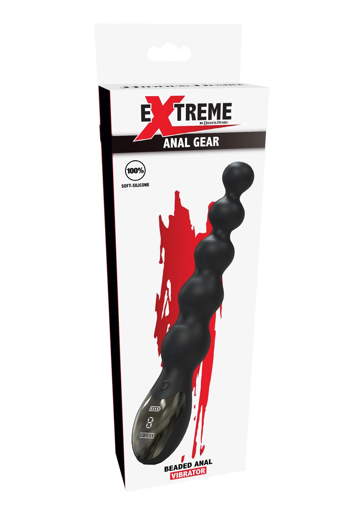 Bestel: Extreme Beaded Anal Power Vibrator by Hidden Desire - bij Happytoys: de erotische sex webshop | liever Happy dan Easy ⭐⭐⭐⭐⭐