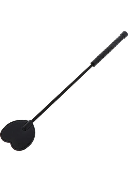 Bestel: Hidden Desire Extreme Crop Whip Heart - bij Happytoys: de erotische sex webshop | liever Happy dan Easy ⭐⭐⭐⭐⭐ - Default Title - 16829 - BLACK