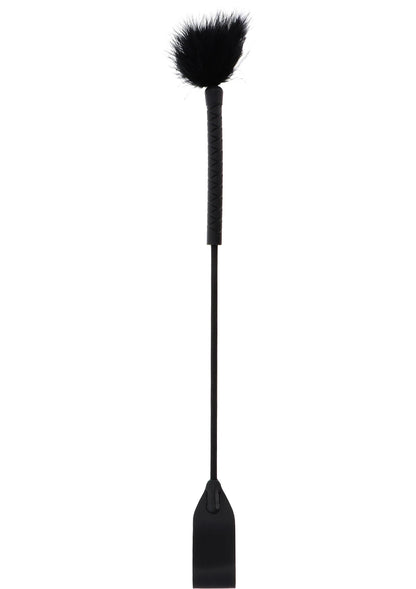 Bestel: Hidden Desire Extreme Crop Whip & Feather Tickler - bij Happytoys: de erotische sex webshop | liever Happy dan Easy ⭐⭐⭐⭐⭐