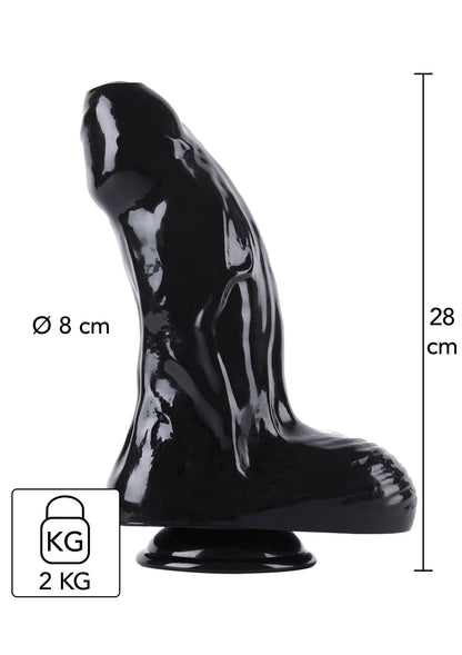 Bestel: Dong Xtra Thick 28 cm by Hidden Desire Extreme - bij Happytoys.nl, happytoys.be, Happytoys.ae: erotische sex webshop | liever Happy dan Easy ⭐⭐⭐⭐⭐ - Default Title - 16889 - BLACK