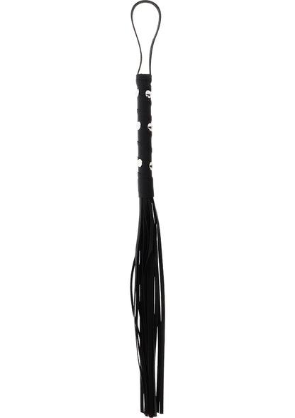 Bestel: Extreme Short Studded Flogger Whip by Hidden Desire - bij Happytoys: de erotische sex webshop | liever Happy dan Easy ⭐⭐⭐⭐⭐