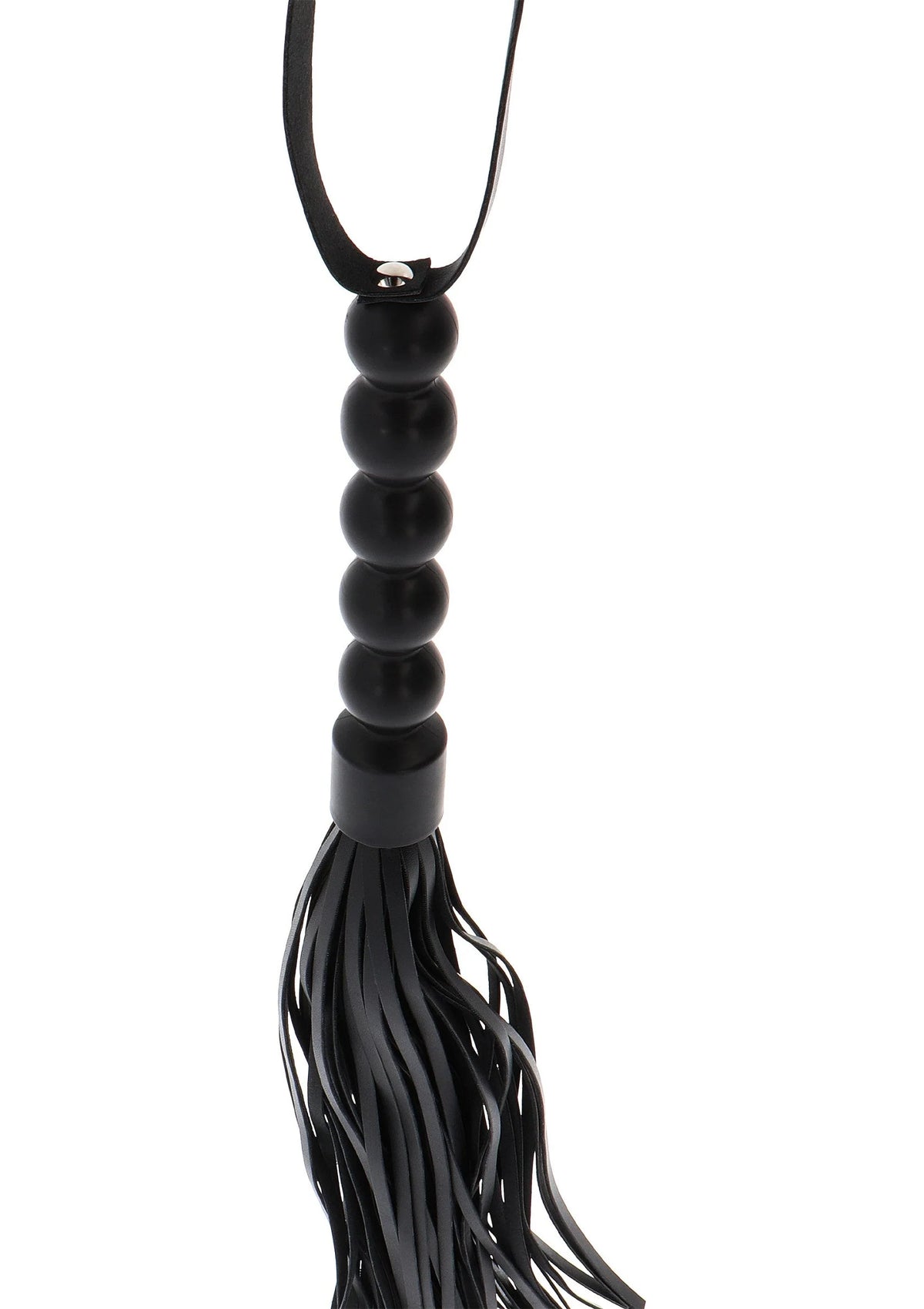 Bestel: Short Beaded Flogger Whip by Hidden Desire - bij Happytoys: de erotische sex webshop | liever Happy dan Easy ⭐⭐⭐⭐⭐