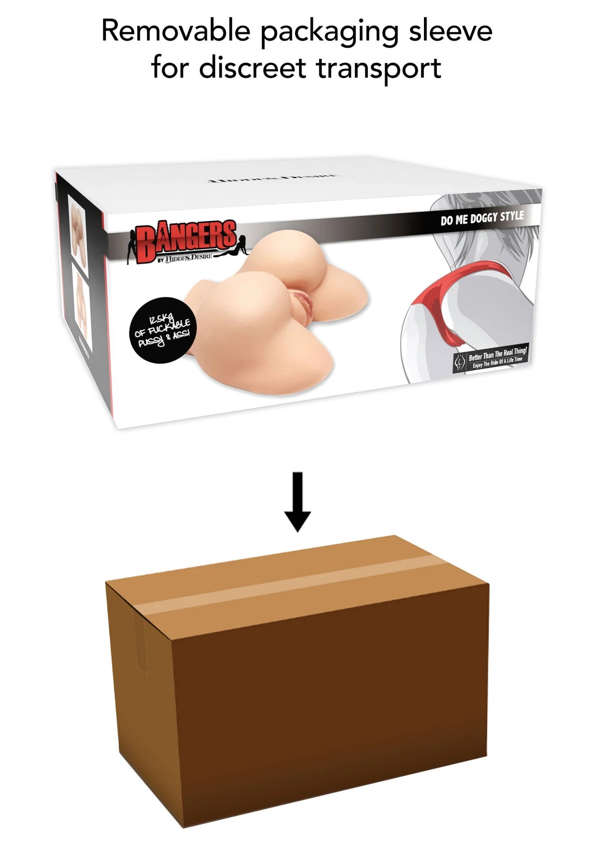 Bestel: Bangers Do Me Doggy Style 12.5kg by Hidden Desire - bij Happytoys: de erotische sex webshop | liever Happy dan Easy ⭐⭐⭐⭐⭐
