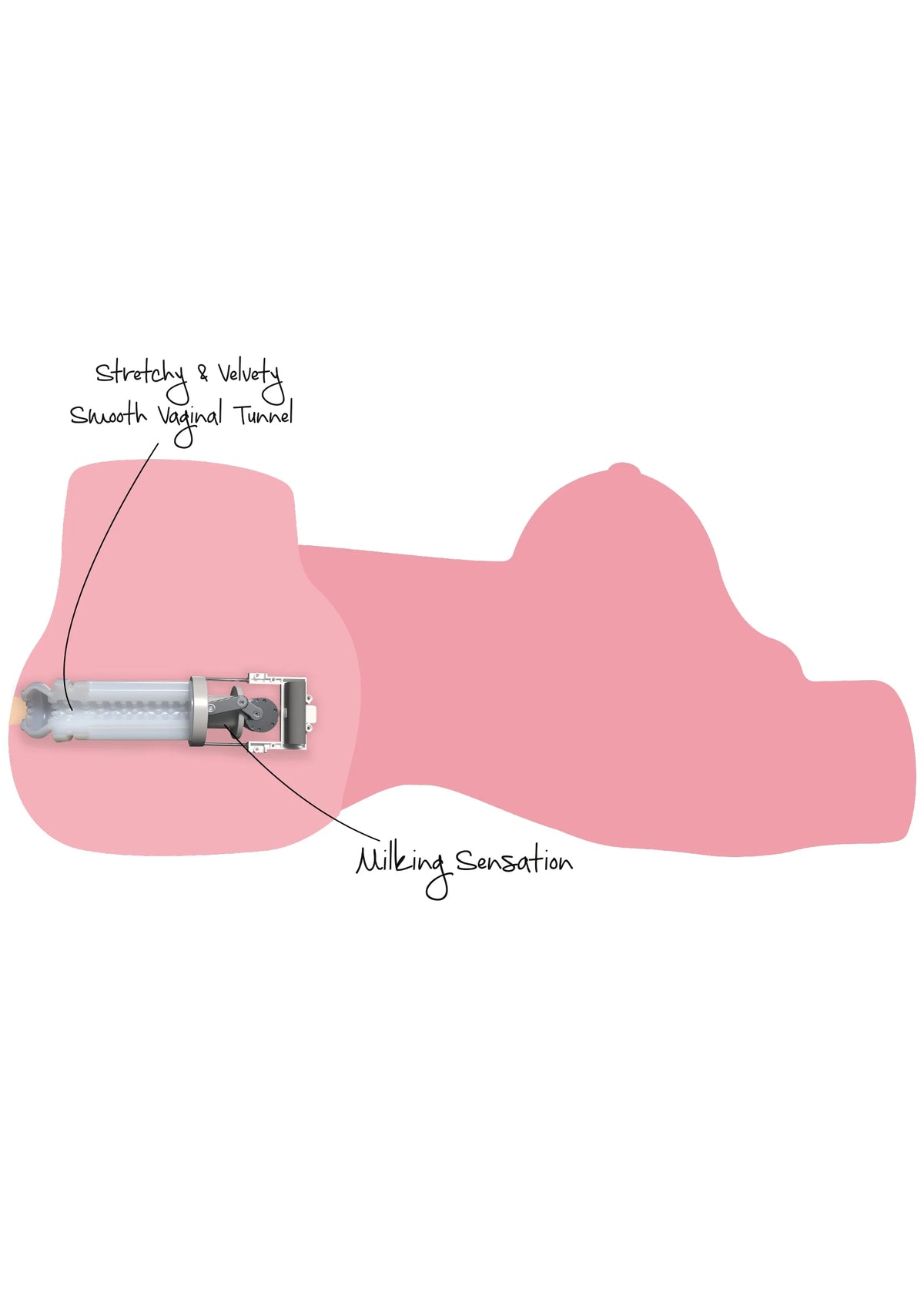 Bestel: Horny Milking Bitch 10kg by Hidden Desire - bij Happytoys: de erotische sex webshop | liever Happy dan Easy ⭐⭐⭐⭐⭐