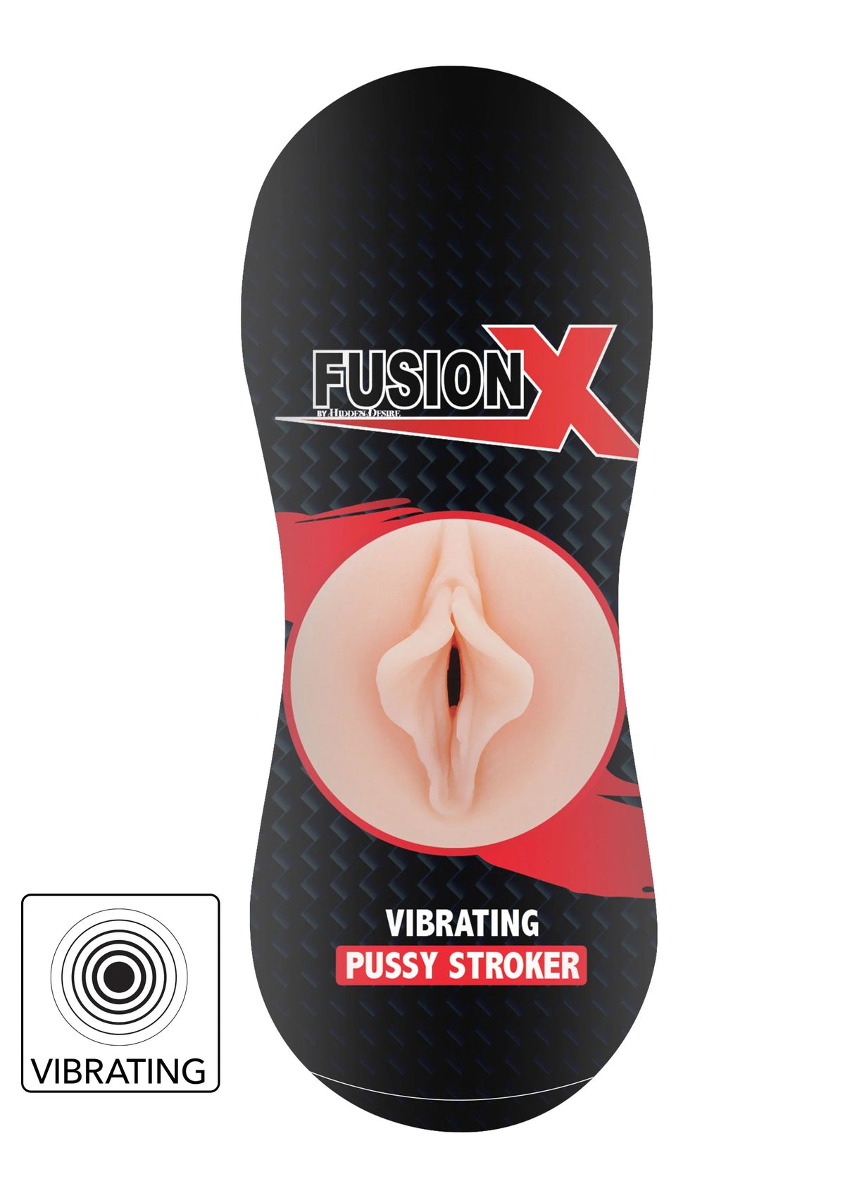 Bestel: Fusion Vibrating Stroker Pussy 1 by Hidden Desire - bij Happytoys: de erotische sex webshop | liever Happy dan Easy ⭐⭐⭐⭐⭐ - Default Title - 16954 - SKIN