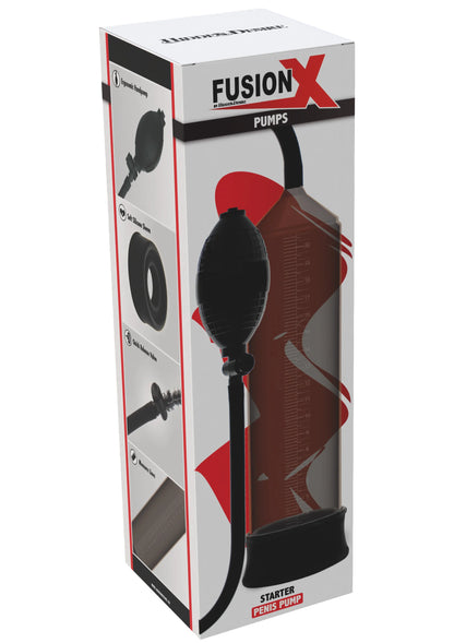 Bestel: Fusion Starter Penis Pump Black by Hidden Desire - bij Happytoys: de erotische sex webshop | liever Happy dan Easy ⭐⭐⭐⭐⭐