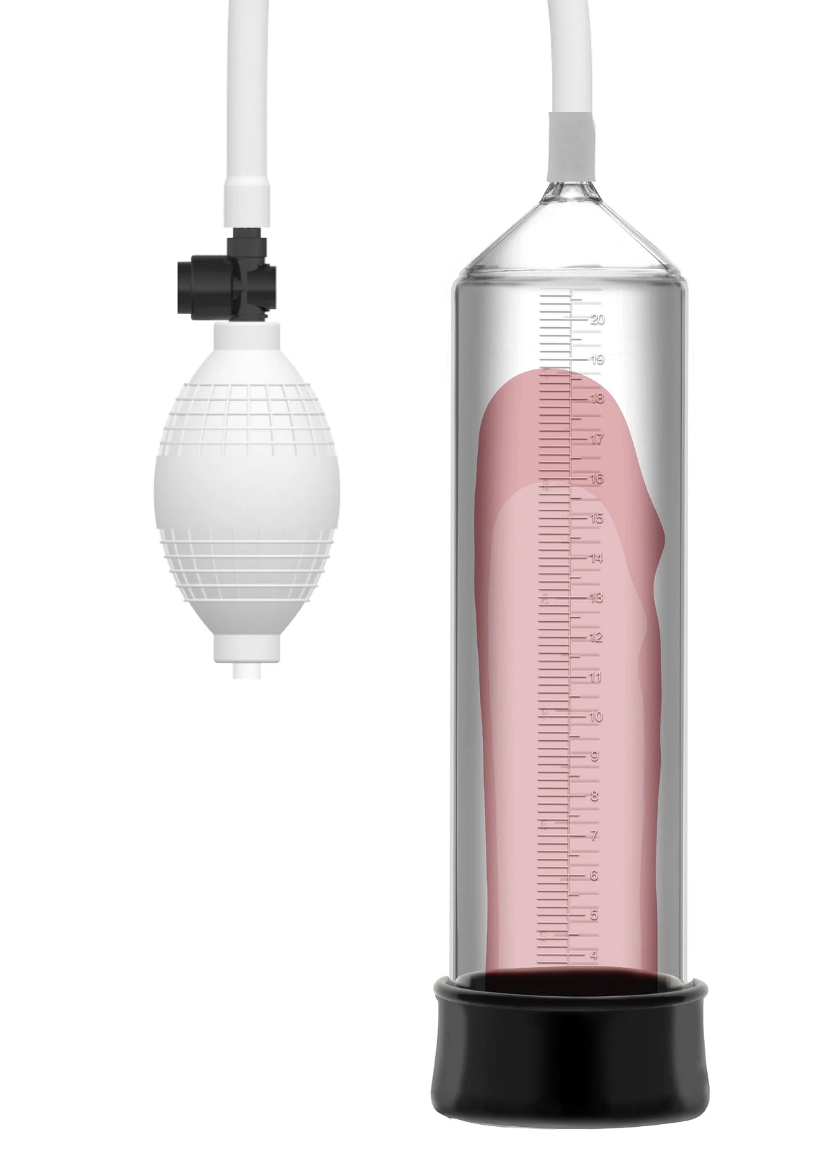 Bestel: Fusion Starter Penis Pump Clear by Hidden Desire - bij Happytoys: de erotische sex webshop | liever Happy dan Easy ⭐⭐⭐⭐⭐