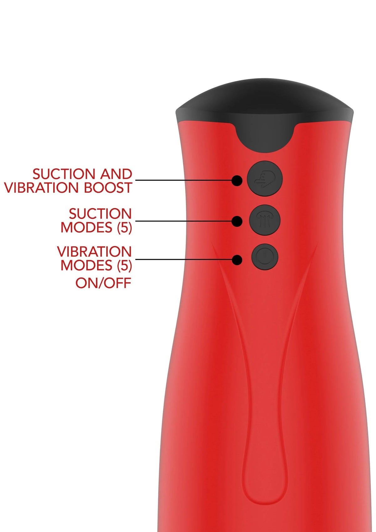 Bestel: Super Suction Masturbator by Hidden Desire - bij Happytoys: de erotische sex webshop | liever Happy dan Easy ⭐⭐⭐⭐⭐