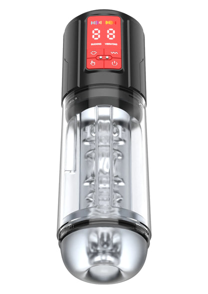 Bestel: Extreme Suction Masturbator by Hidden Desire Fusion X - bij Happytoys.nl, happytoys.be, Happytoys.ae: erotische sex webshop | liever Happy dan Easy ⭐⭐⭐⭐⭐ - Default Title - 16979 - BLACK