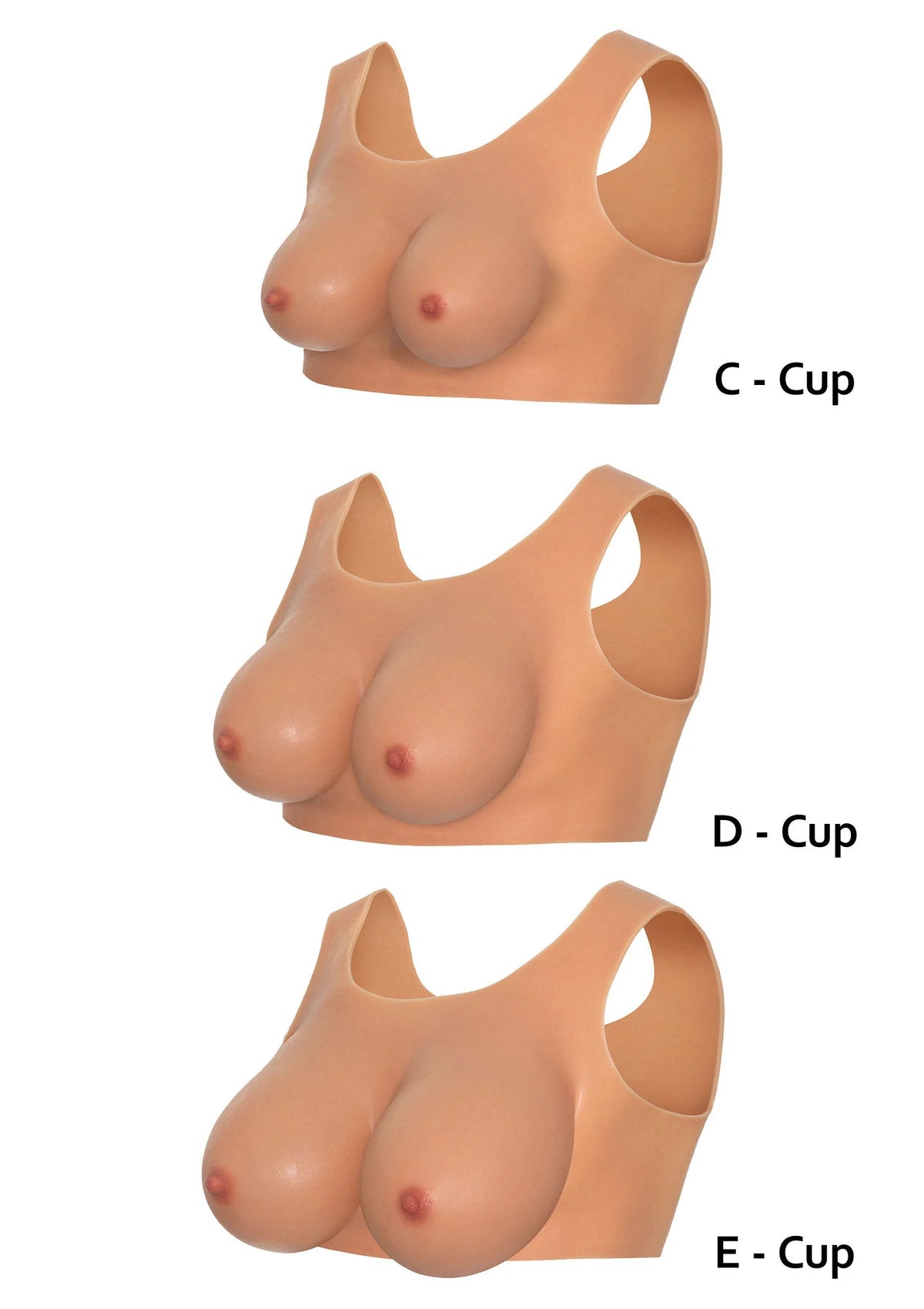 Bestel: Wearable Breasts Top C Cup by Hidden Desire - bij Happytoys: de erotische sex webshop | liever Happy dan Easy ⭐⭐⭐⭐⭐