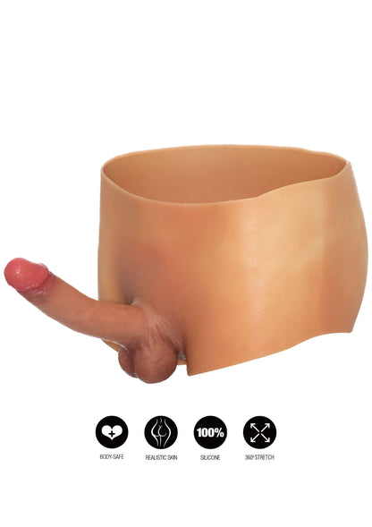 Bestel: Penis Boxershort L 18 cm Dildo by Hidden Desire - bij Happytoys: de erotische sex webshop | liever Happy dan Easy ⭐⭐⭐⭐⭐
