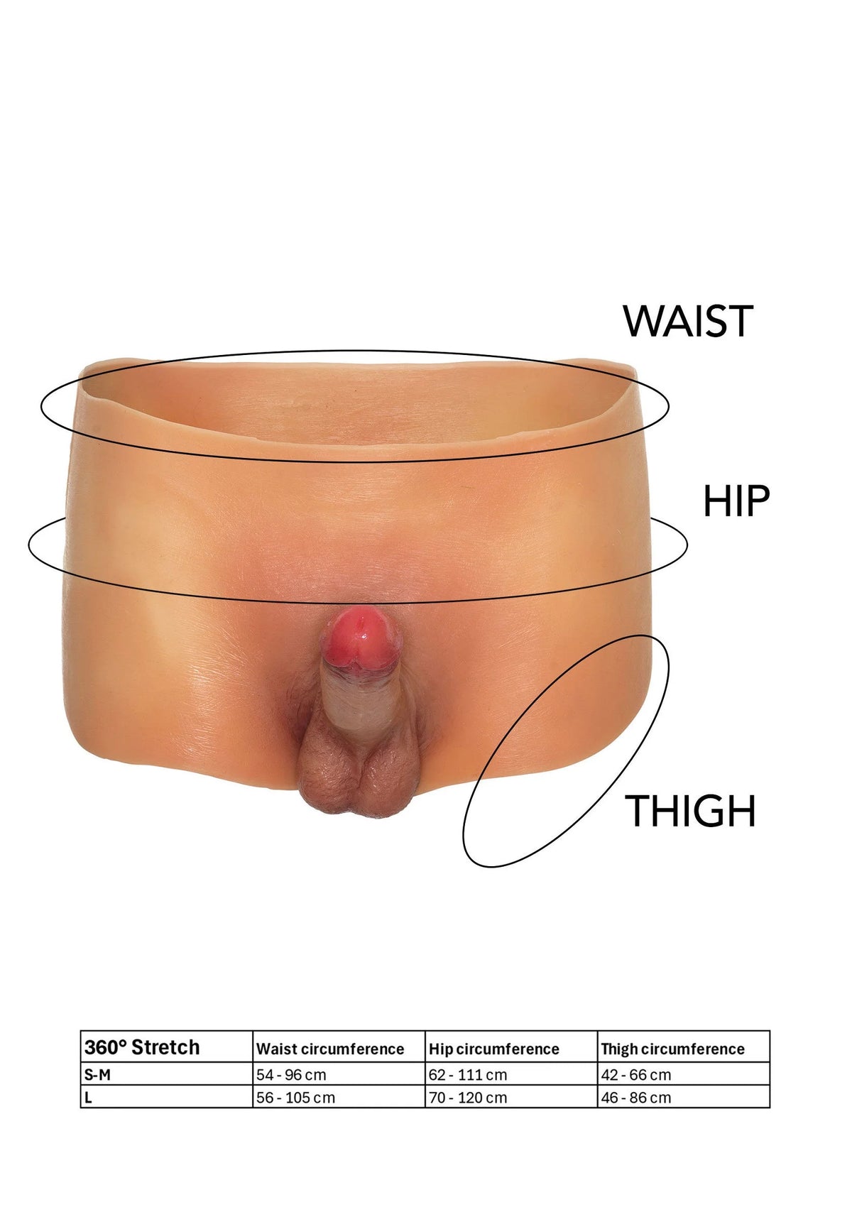 Bestel: Penis Boxershort S/M 18 cm Dildo by Hidden Desire - bij Happytoys: de erotische sex webshop | liever Happy dan Easy ⭐⭐⭐⭐⭐