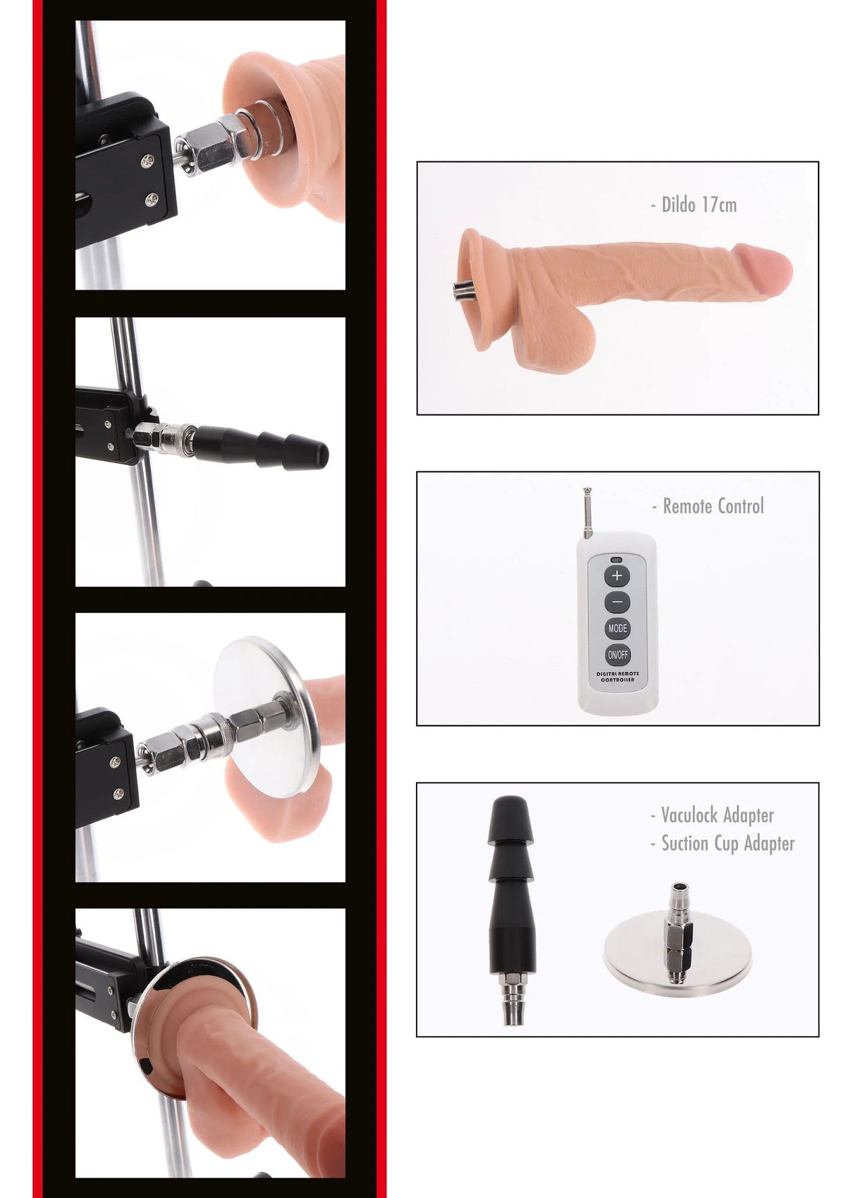 Bestel: Bangers Fuck Machine Pro 1 by Hidden Desire - bij Happytoys: de erotische sex webshop | liever Happy dan Easy ⭐⭐⭐⭐⭐