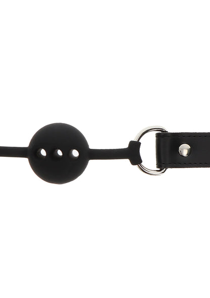 Bestel: Bondage Essentials Silicone Ball Gag by Taboom - bij Happytoys: de erotische sex webshop | liever Happy dan Easy ⭐⭐⭐⭐⭐
