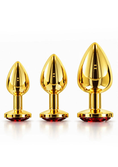Butt Plug mit Diamantjuwel M von Taboom Bondage in Luxury