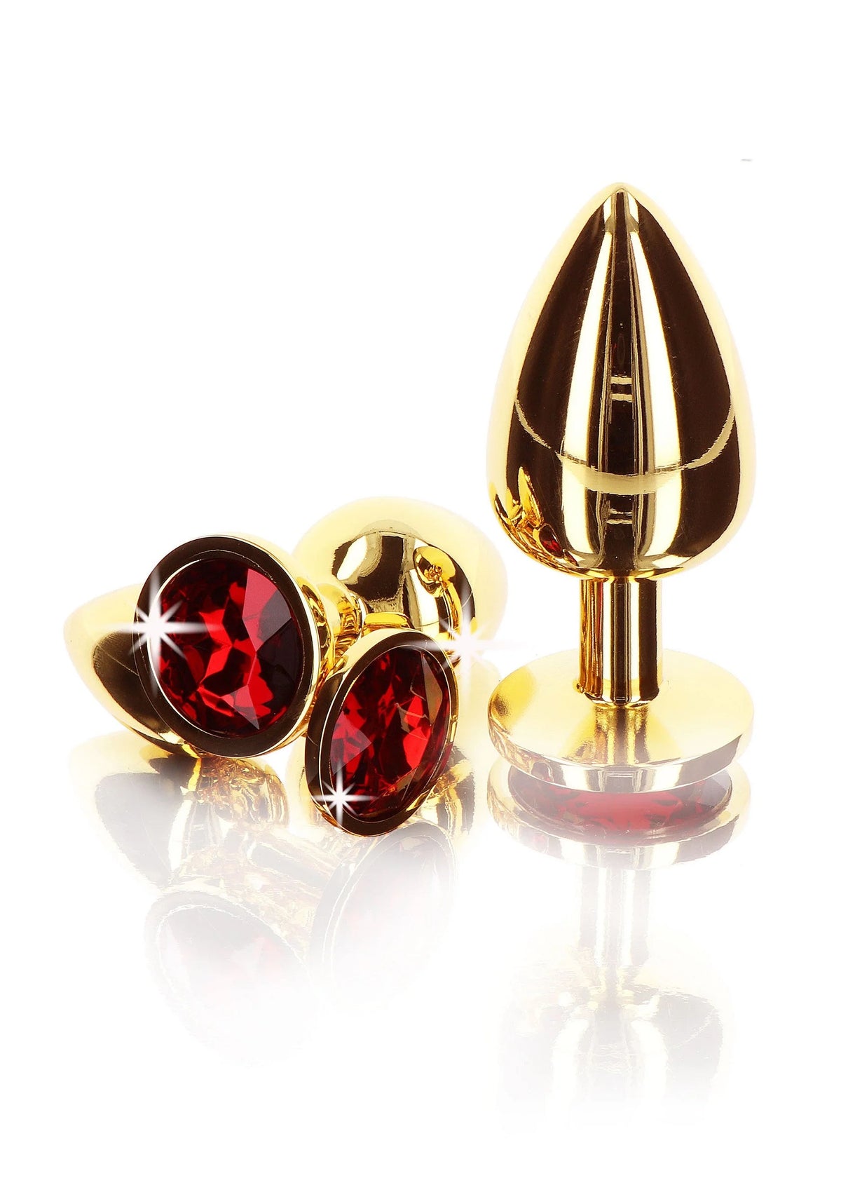Bestel: Butt Plug With Diamond Jewel L - bij Happytoys: de erotische sex webshop | liever Happy dan Easy ⭐⭐⭐⭐⭐