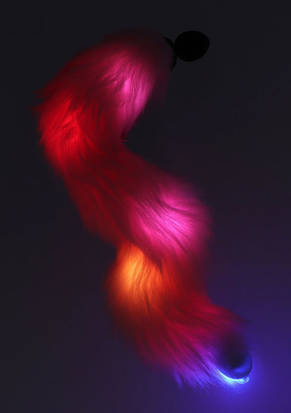 Bestel: Glow In the Dark Unicorn Tail & Buttplug LED by Taboom - bij Happytoys: de erotische sex webshop | liever Happy dan Easy ⭐⭐⭐⭐⭐