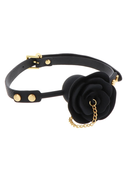 Bestel: Rose Ball Gag with Plug by Taboom - bij Happytoys: de erotische sex webshop | liever Happy dan Easy ⭐⭐⭐⭐⭐