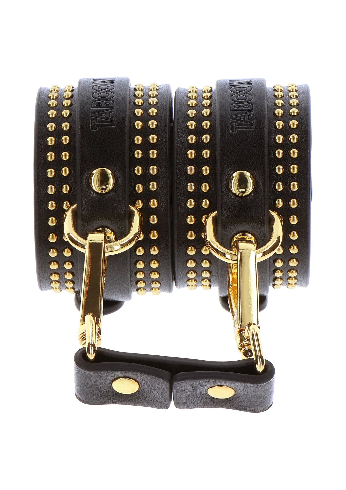Bestel: Studded Ankle Cuffs Set by Taboom - bij Happytoys: de erotische sex webshop | liever Happy dan Easy ⭐⭐⭐⭐⭐