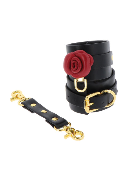 Bestel: Wild Roses Wrist Cuffs by Taboom - bij Happytoys: de erotische sex webshop | liever Happy dan Easy ⭐⭐⭐⭐⭐