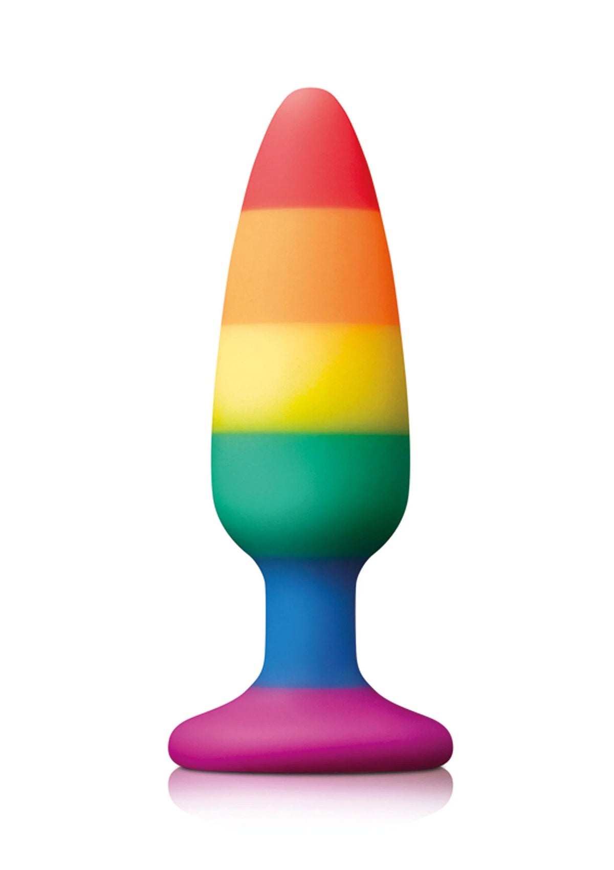 Bestel: Colours Pride Edition Pleasure Plug Medium Butplug by NS Novelties - bij Happytoys: de erotische sex webshop | liever Happy dan Easy ⭐⭐⭐⭐⭐ - Default Title - 18133 - RAINBOW