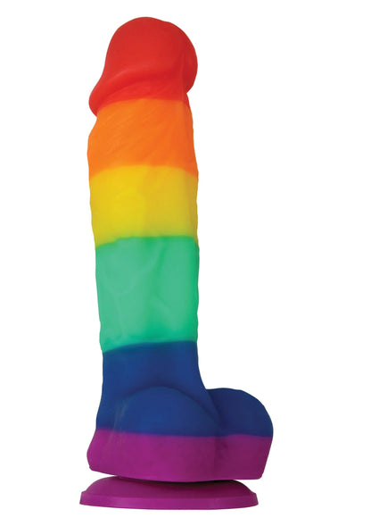 Bestel: NS Novelties Colours Pride Edition 5' Dildo - bij Happytoys: de erotische sex webshop | liever Happy dan Easy ⭐⭐⭐⭐⭐ - Default Title - 18155 - RAINBOW