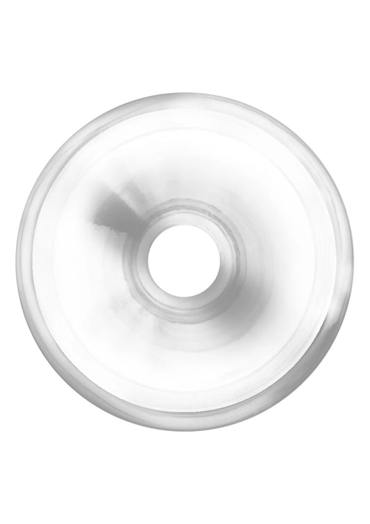 Transparante universele pump-donut met middengat, TPE