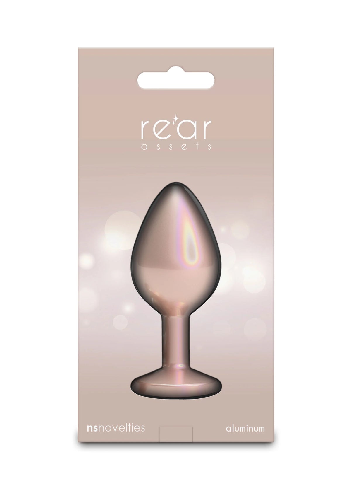 Bestel: Iridescent Plug Medium by NS Novelties Rear Assets - bij Happytoys: de erotische sex webshop | liever Happy dan Easy ⭐⭐⭐⭐⭐