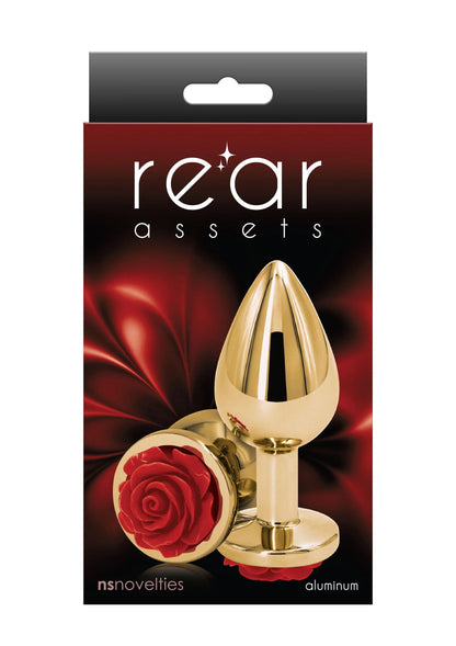 Bestel: Rose Buttplug Medium by NS Novelties - bij Happytoys: de erotische sex webshop | liever Happy dan Easy ⭐⭐⭐⭐⭐