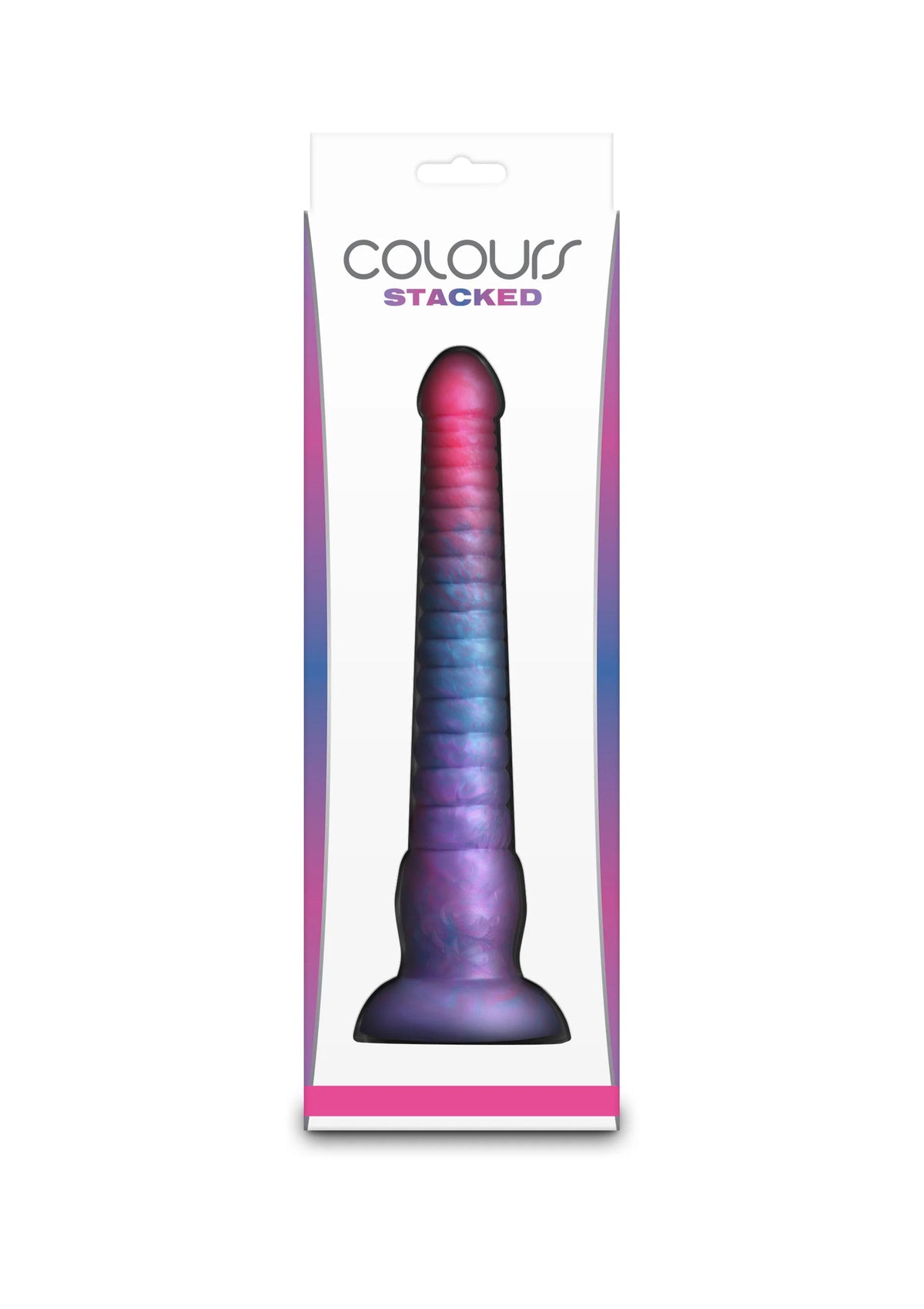 Bestel: Stacked 9 inch Dildo Blue by NS Novelties - bij Happytoys: de erotische sex webshop | liever Happy dan Easy ⭐⭐⭐⭐⭐