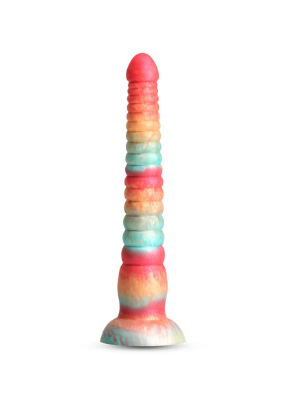 Bestel: Stacked 9 inch Dildo Red by NS Novelties - bij Happytoys: de erotische sex webshop | liever Happy dan Easy ⭐⭐⭐⭐⭐ - Default Title - 18914 - RED