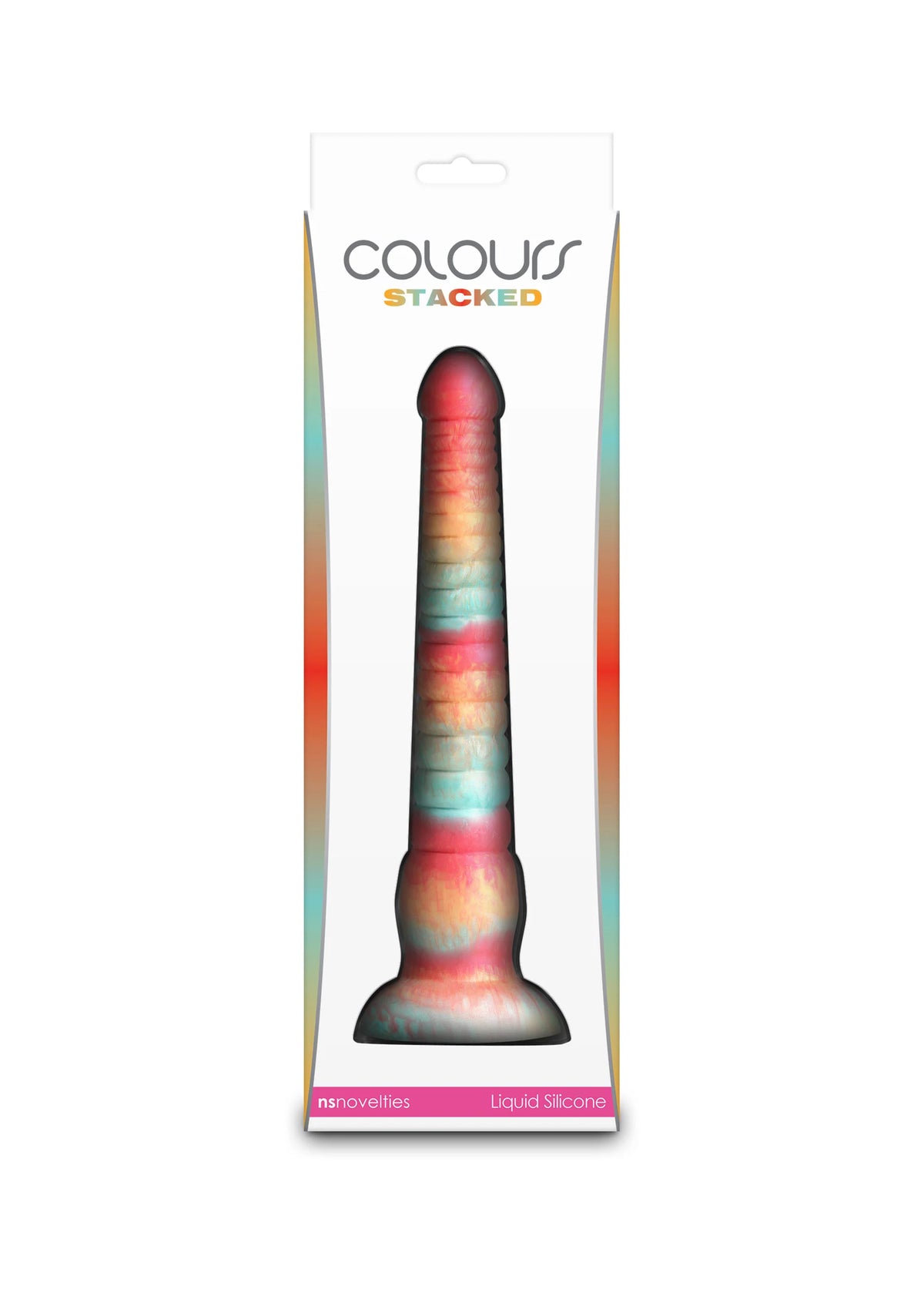 Bestel: Stacked 9 inch Dildo Blue by NS Novelties - bij Happytoys: de erotische sex webshop | liever Happy dan Easy ⭐⭐⭐⭐⭐