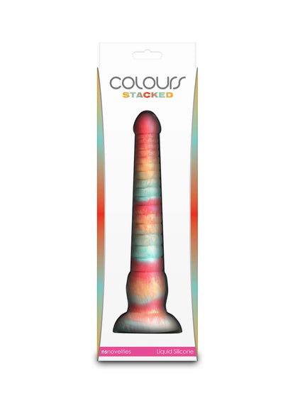 Bestel: Stacked 9 inch Dildo Blue by NS Novelties - bij Happytoys: de erotische sex webshop | liever Happy dan Easy ⭐⭐⭐⭐⭐