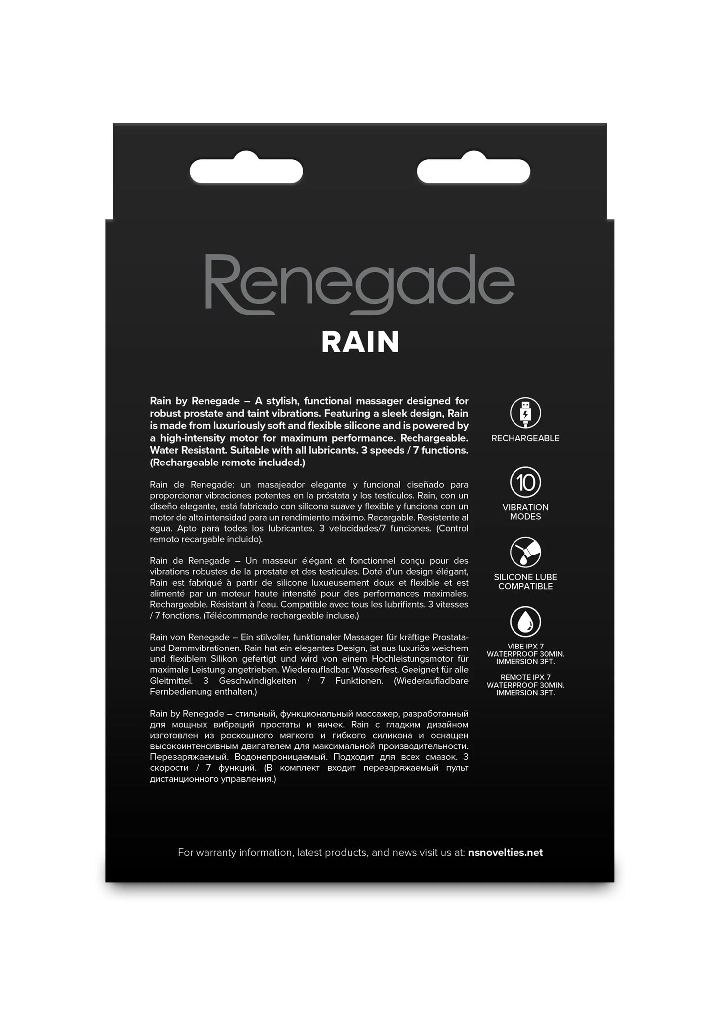 Rain Prostate Plug