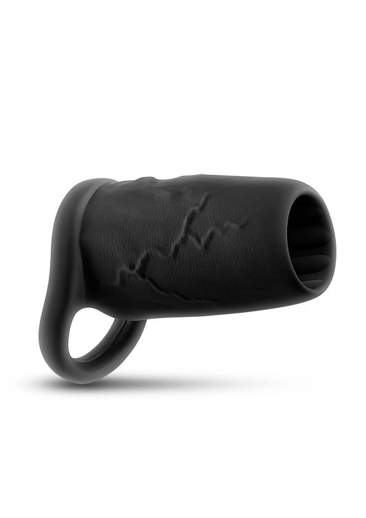 Bestel: Supreme Penis Sleeve - bij Happytoys: de erotische sex webshop | liever Happy dan Easy ⭐⭐⭐⭐⭐ - Default Title - 18994 - BLACK