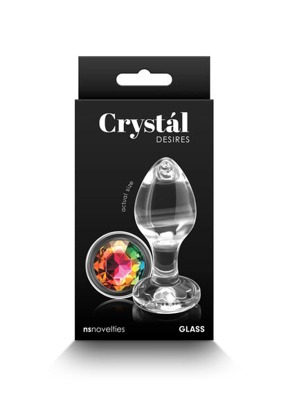 Bestel: Crystal Desires Rainbow Gem Medium by NS Novelties - bij Happytoys: de erotische sex webshop | liever Happy dan Easy ⭐⭐⭐⭐⭐