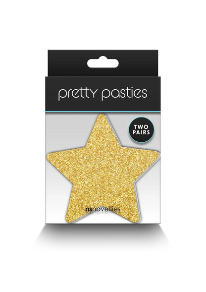 Bestel: Pasties Glitter Stars 2 Pair - bij Happytoys: de erotische sex webshop | liever Happy dan Easy ⭐⭐⭐⭐⭐