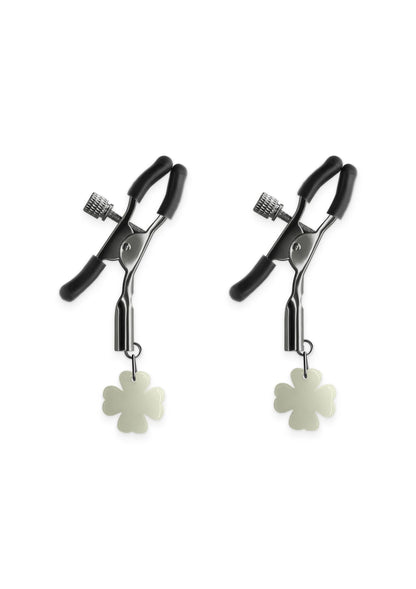 Bestel: Nipple Clamps G4 by NS Novelties - bij Happytoys: de erotische sex webshop | liever Happy dan Easy ⭐⭐⭐⭐⭐ - Glow in the dark - 19183 - GLOW