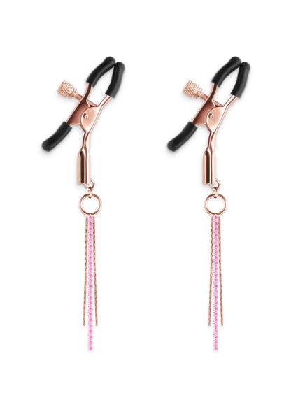 Bestel: Nipple Clamps D3 by NS Novelties Bound - bij Happytoys.nl, happytoys.be, Happytoys.ae: erotische sex webshop | liever Happy dan Easy ⭐⭐⭐⭐⭐ - Default Title - 19190 - ROSEGOLD