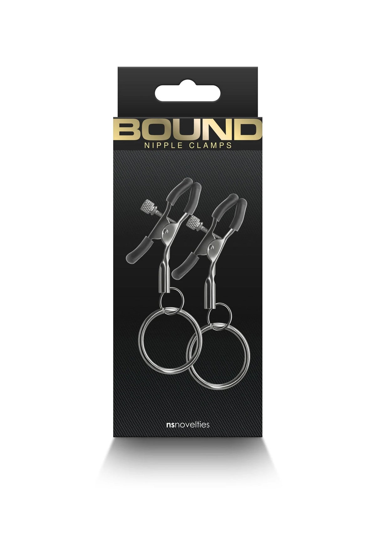 Bestel: Nipple Clamps C2 by NS Novelties Bound - bij Happytoys.nl, happytoys.be, Happytoys.ae: erotische sex webshop | liever Happy dan Easy ⭐⭐⭐⭐⭐